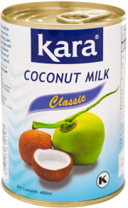 Раститительный продукт Coconut milk на основе мякоти кокосового ореха, 400 мл