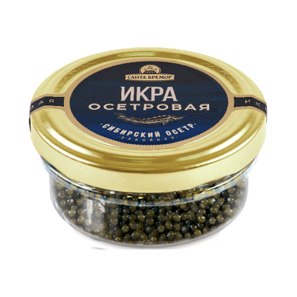 Икра осетровая, 50 г Санта Бремор купить в Минске по низкой цене | Re-store