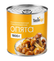 Опята консервированные стерилизованные, 3100 мл/2840 г (масса продукта 1800 г)