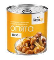 Опята консервированные стерилизованные, 3100 мл/2840 г (масса продукта 1800 г)