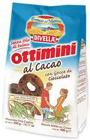 Печенье с кусочками шоколада Ottimini al cacao, 400 г