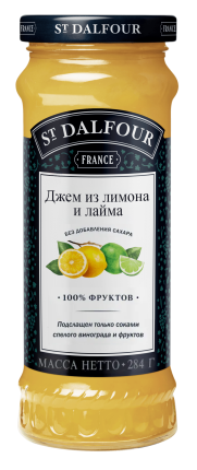 Джем из лимона и лайма, 284 г