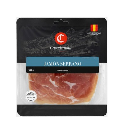 Хамон Серрано сыровяленый, 100 г