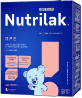 Смесь Нутрилак (Nutrilak) Premium ПРЕ, 350 г 