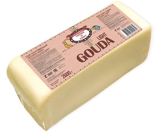 Сыр Гауда Лайт, 2600 г