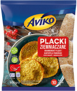 Картофельные оладьи предварительно обжаренные замороженные, 600 г