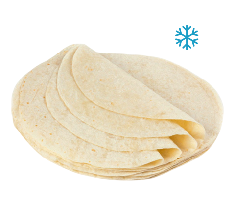 Тортильи пшеничные оригинальные 12-дюйм, 1 кор/5 кг (5 упаковок*12 штук)