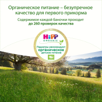 Пюре HiPP (Хипп) Овощная смесь с лапшой и цыпленком, 190 г