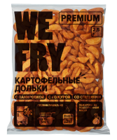 Картофельные дольки со специями и кожурой в панировке (W01) Premium We Fry, 2,5 кг