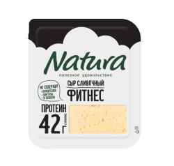 Сыр Cливочный Фитнес нарезка, 15 г