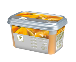 Замороженное пюре из фруктов с добавлением сахара Манго, 1 кг