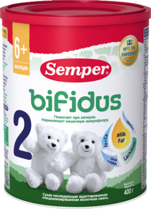 Смесь Бифидус нутрадефенс 2, 400 г