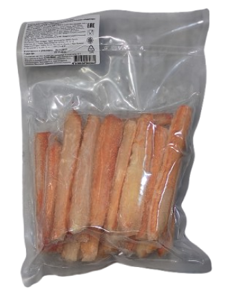 Краб-стригун опилио, мясо (фаланги) в/м IQF, 500 г
