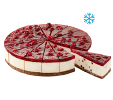 Пирог сырный Чизкейк Вишня и Шоколад замороженный, 2,08 кг (16 порций) 