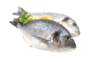 Дорадо непотрошеная IQF, размер 300-400 г, весовая