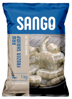 Креветки 16/20 без головы с/м, 1 кг