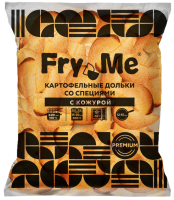 Картофельные дольки со специями и кожурой (W01) Fry Me Premium, 2,5 кг