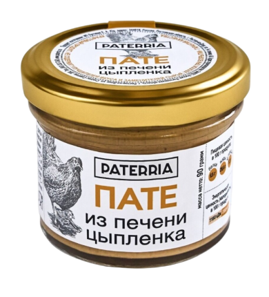 Пате из печени цыпленка, 90 г