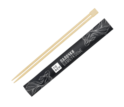 Палочки бамбуковые плоские для еды (23 см), 100 шт/упаковка