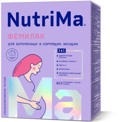 Молочный напиток NutriMa Фемилак для беременных и кормящих женщин, 350 г