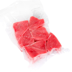 Тунец с/м (стейки) 100-140 г (пакет -0,5 кг)