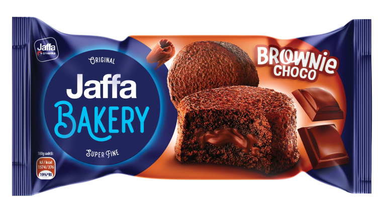 Пирожное шоколадное Brownie Choco с начинкой из молочного шоколада, 75 г