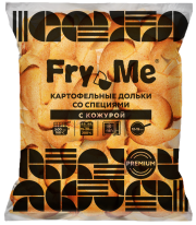 Картофельные дольки со специями и кожурой (W01) Fry Me Premium, 2,5 кг