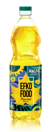 Масло подсолнечное рафинированное дезодорированное Высший сорт, 1 л