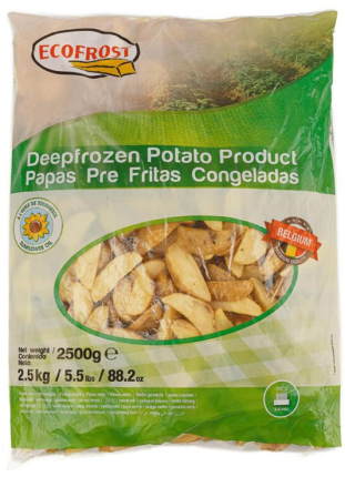 Картофельные дольки в кожуре, 2,5 кг