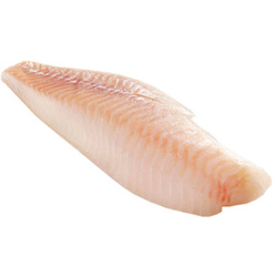 Филе трески без кожи IQF, размер 100+ г, весовое