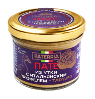 Пате из утки с итальянским трюфелем -Tartufo, 90 г