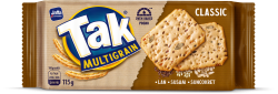 Крекер Тak Multigrain Classic с семенами и солью, 115 г