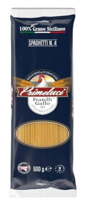 Макаронные изделия PRIMELUCI № 4 Spaghetti Спагетти, 500 г