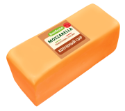 Сыр Моцарелла копченый 40%, 2,5 кг