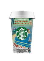 Молочный кофейный у/п напиток Starbucks® Hazelnut Macchiato со вкусом лесного ореха, м.д.жира 2.6%, 0.22л