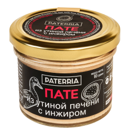 Пате из утиной печени с Инжиром, 90 г