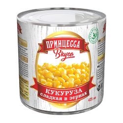Кукуруза сахарная в зернах стерилиз. 425 мл