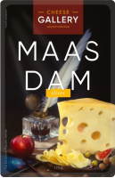 Сыр Маасдам, НАРЕЗКА (ломтики), 125 г