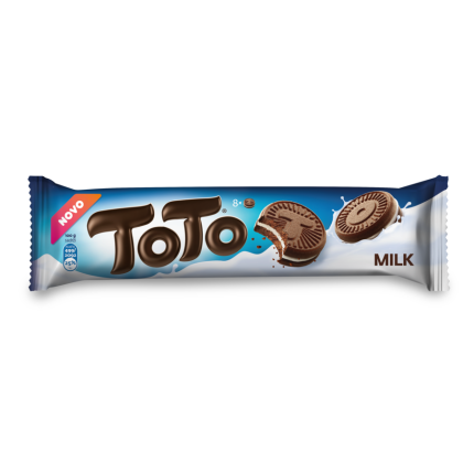 Печенье с какао и молочной начинкой ToTo, 97,5 г