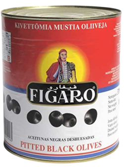 Оливки черные без косточки, 3 кг