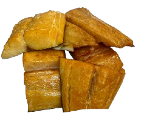 Филе Масляной рыбы на коже подкопченное, коробка/3 кг