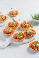 Колбаса пепперони для пиццы сырокопченая полусухая замороженная нарезка, 0,5 кг 