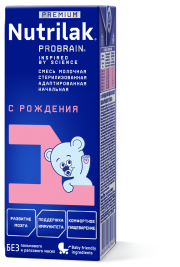Смесь молочная Nutrilak Premium (Нутрилак) 1 адаптированная стерилизованная, 200 мл
