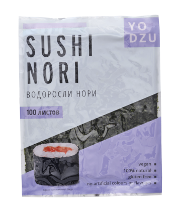 Водоросли  морские сушеные 100 листов пресс., 280 г