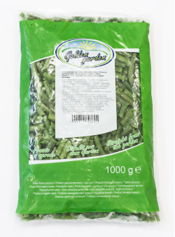 Фасоль стручковая резаная замороженная, 1 кг 