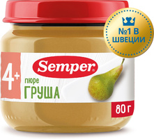 Пюре детское груша, 80 г