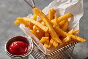 Картофель фри c панировкой со специями 9х9 мм (FMB9) быстрозамороженный Premium We Fry, 2,5 кг