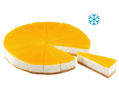 Пирог сырный Чизкейк Тропический замороженный, 2 кг (16 порций)