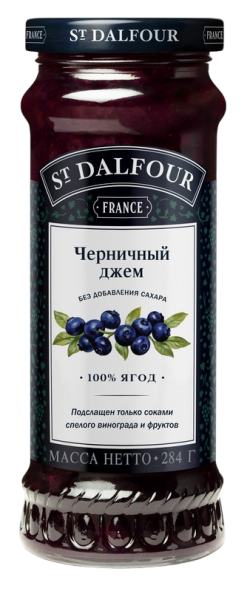 Черничный джем, 284 г