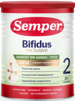 Смесь сухая Semper Bifidus Exclusive (Сэмпер Бифидус Эксклюзив) 2, 400г